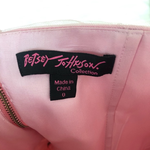 Betsey Johnson dress size 0 - Picture 5 of 5
